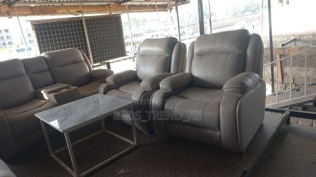 Classy 5 Semi Recliner Sofa Set 3,1,1