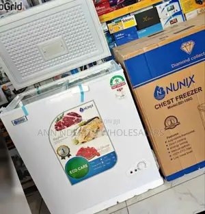 One Door Nunix Freezer Gray Bd150q 150 Litres