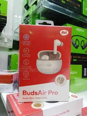 Itel Buds Air Pro Bluetooth Earbuds 30 Hours Play Time , Anc