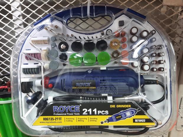 Original Royce Die Grinder/Rotary Tool Kit 211pcs