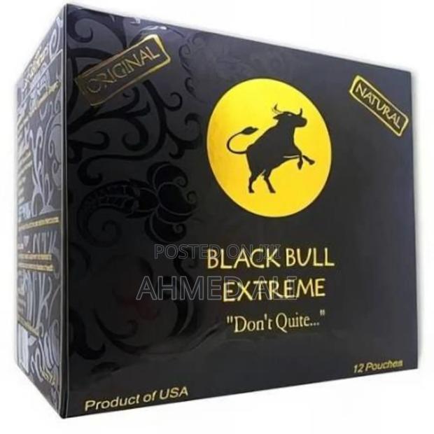 Black Bull Extreme – Male Enhancement Honey. 12 Pouches.