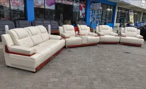 Royal Class 7 Seater Semi Recliner Modern Sofa 3,2,1,1