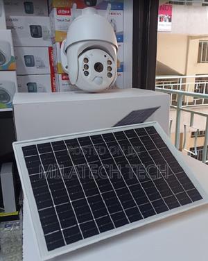 Solar CCTV Camera Solar 4g 3g PTZ CCTV White - thumbnail 2