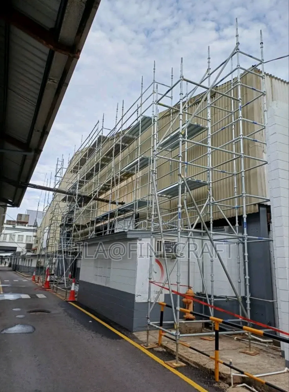 Scaffolding Cup System for Hire