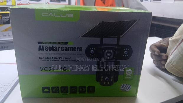 Solar Powered Camera - main view