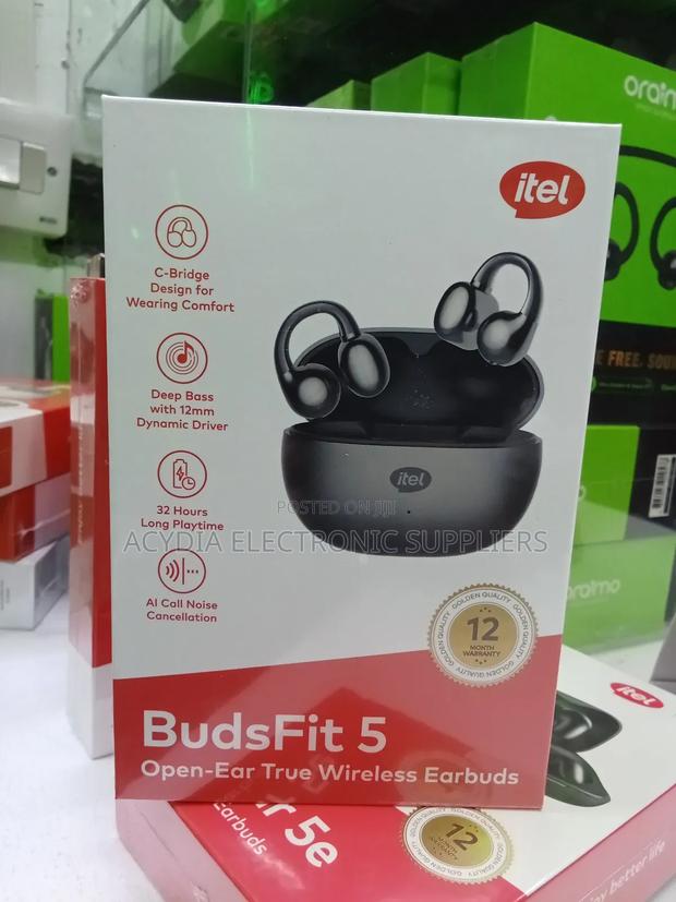 Itel Budsfit 5 Open Ear True Wireless Earbuds - main view