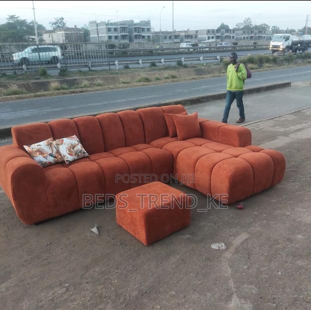 Bold Functional 6 Seater Bubble L Sofa