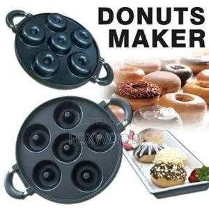 Non-Stick Induction Heavy Donut 6 Slot Pan