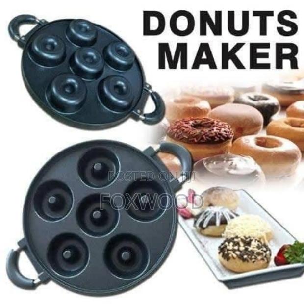 Non-Stick Induction Heavy Donut 6 Slot Pan