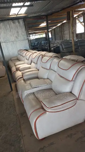 Tailored Warm 7 Seater Semi-Recliner Sofa