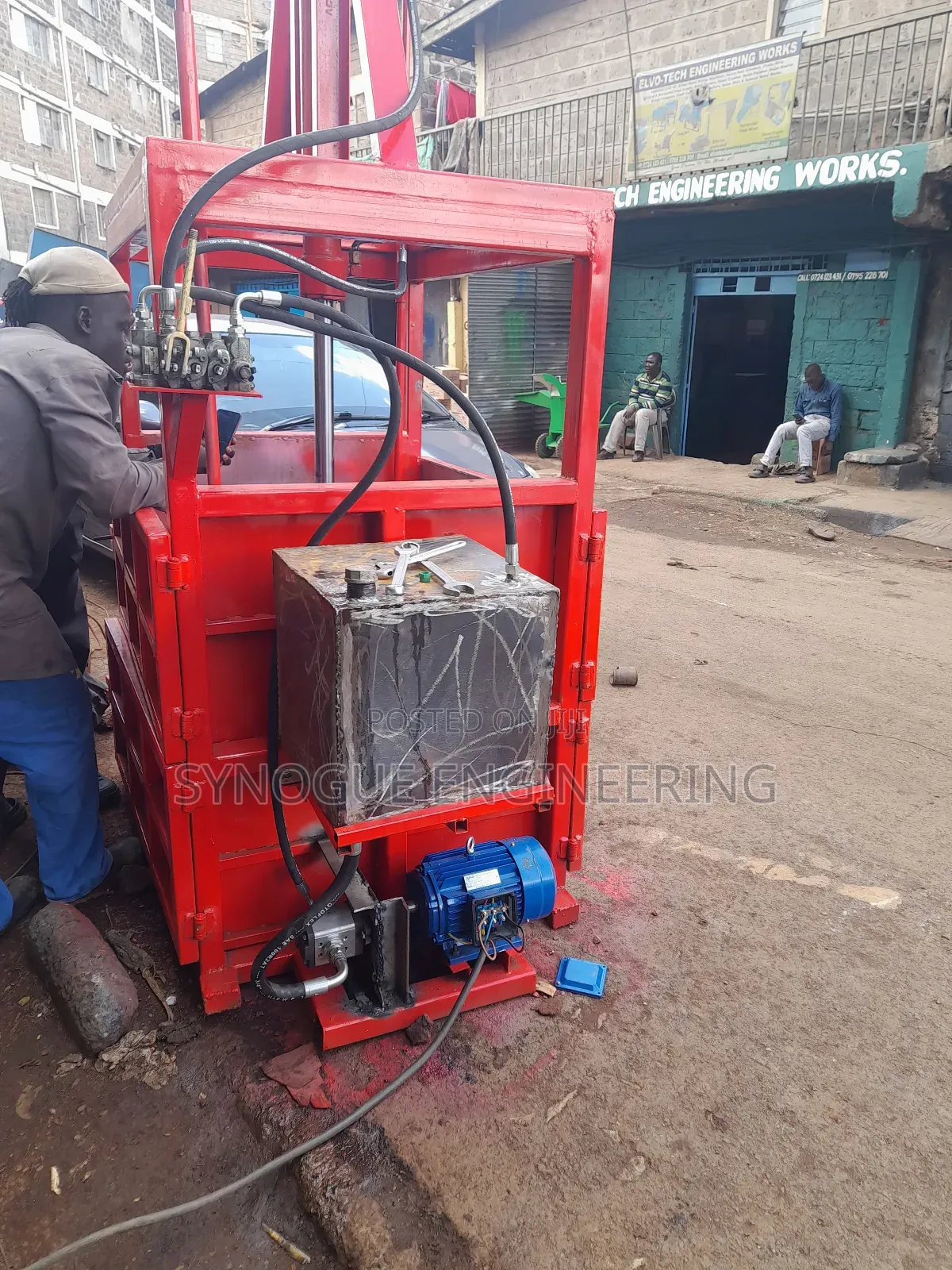 100kgs Baler Machine