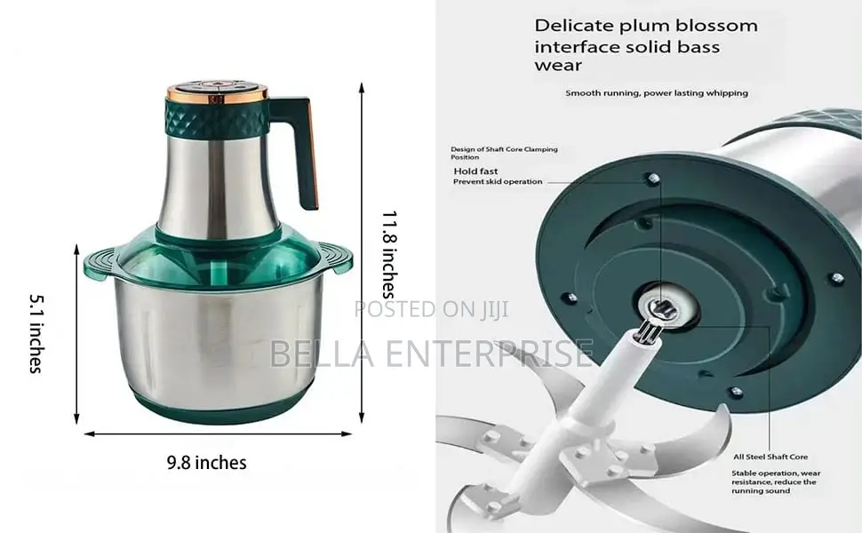 New Arrivalbig Size High Power 500w 3l Meat Grinder