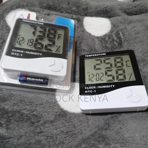 Humidity Clock - main view