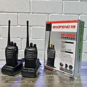 Security Portable Baofeng Bf-888s Walkie Talkie Radio Calls- 2 Pieces