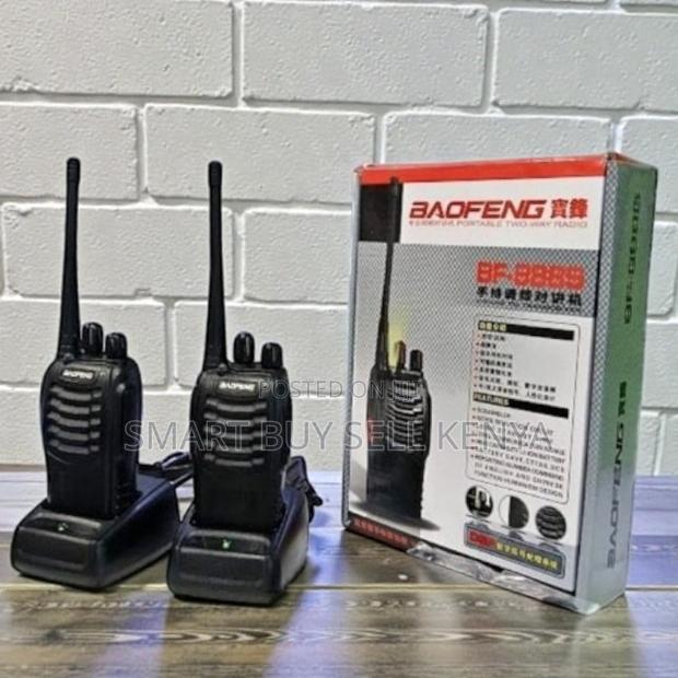 Security Portable Baofeng Bf-888s Walkie Talkie Radio Calls- 2 Pieces