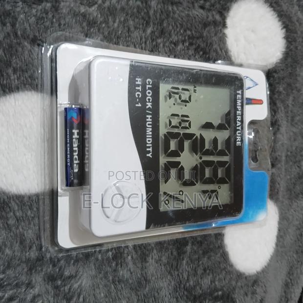 Humidity and Temperature Clock - main view