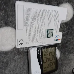 Pharmaceuticals Humidity/Temperature Clock