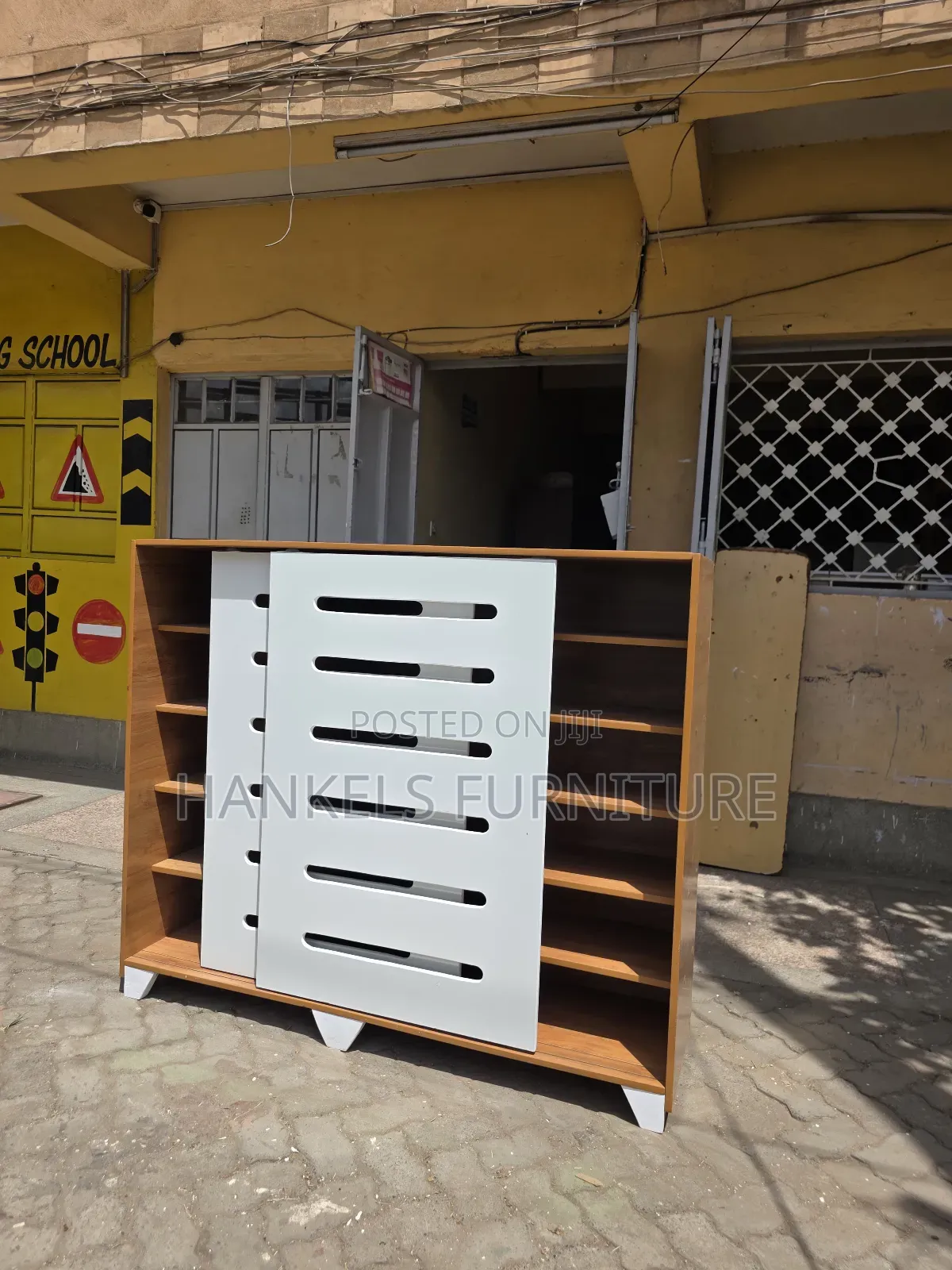 Elegant Wooden Shoe Rack Cabinet – Durable Spacious