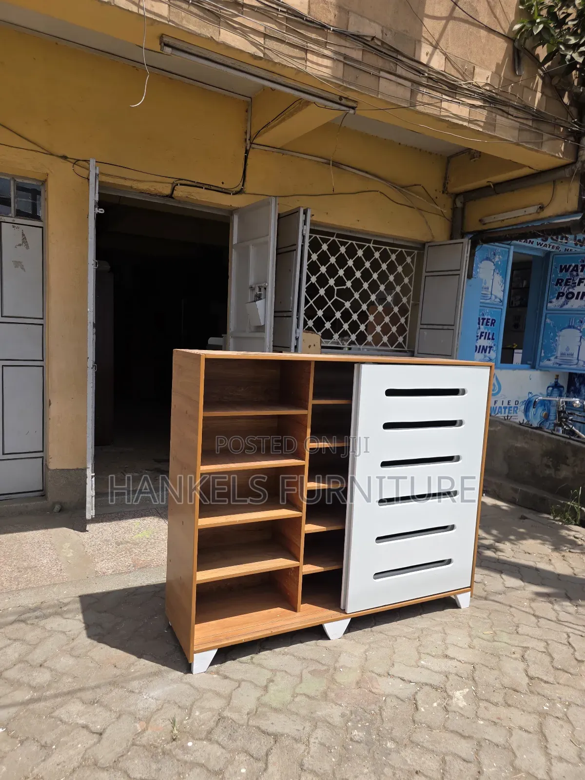 Elegant Wooden Shoe Rack Cabinet – Durable Spacious