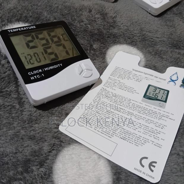 Time,Humidity, Temperature Clock - main view