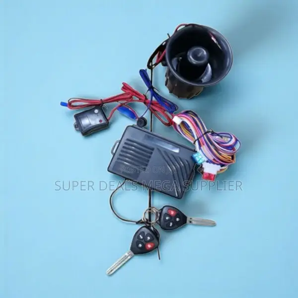 Auto Locking Burglar Car Alarm Security System Kit for Vehicles