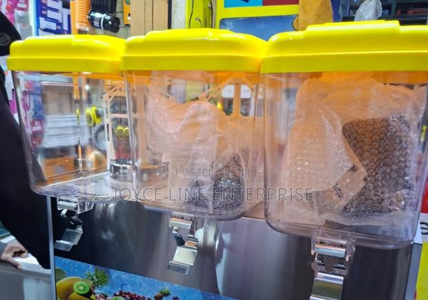 3 Compartment Juice Dispenser 18l Each Tank