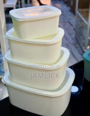 4pcs Multipurpose Storage Containers - Av - thumbnail 2