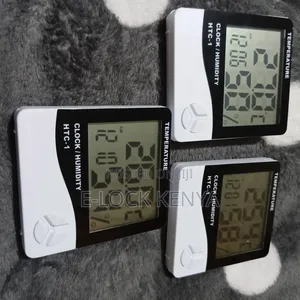 Household Temperature Humidity Clock