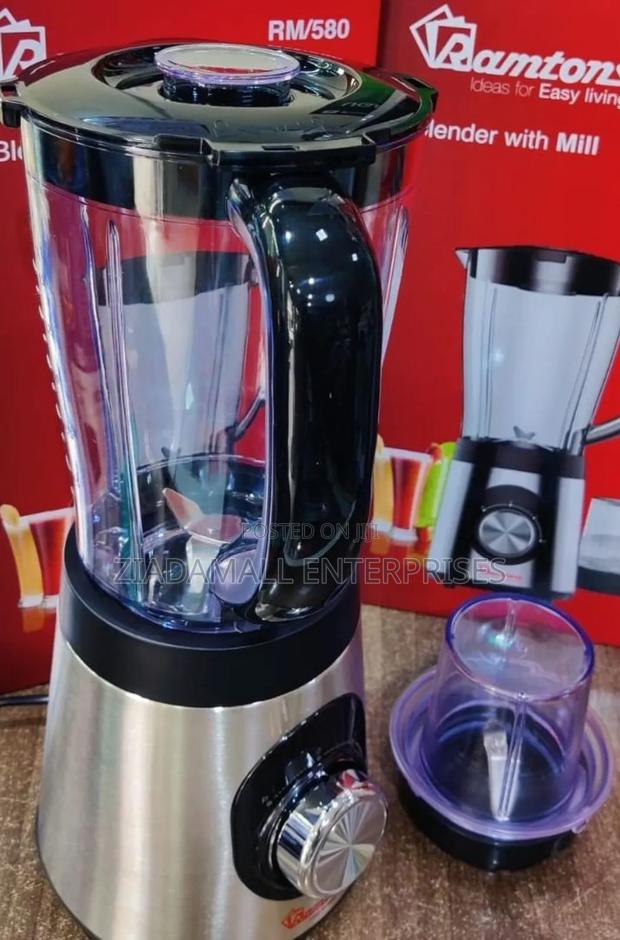 Power Meets Durability – Ramtons Stainless Steel Blender Rm/580