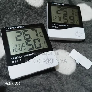 Factory Temperature Humidity Clock