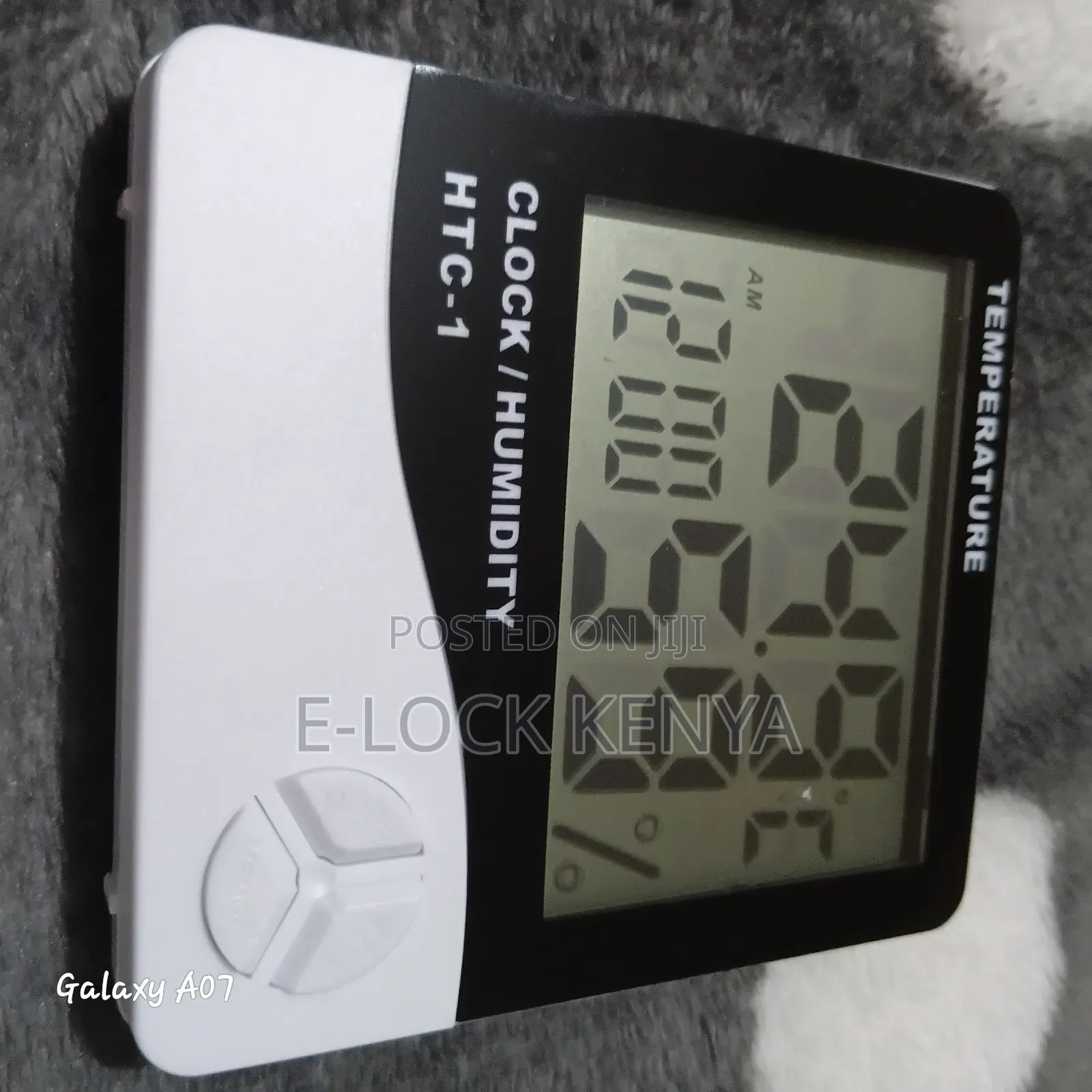 Green House Humidity Temperature Clock