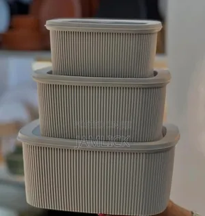 3pcs Multipurpose Storage Containers
 - Av