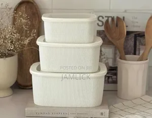 3pcs Multipurpose Storage Containers
 - Av