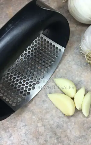 Stainless Steel Garlic Press Rocket;