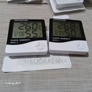 Hotel Temperature Humidity Clock