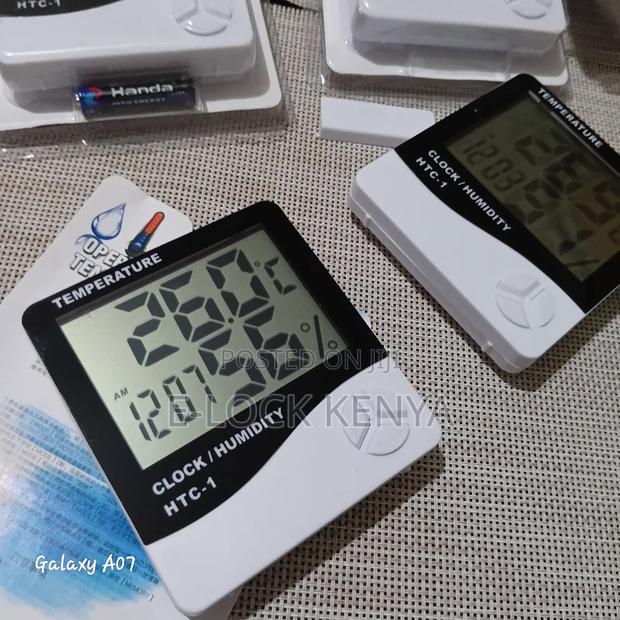 Hospital Temperature Humidity Clock - main view
