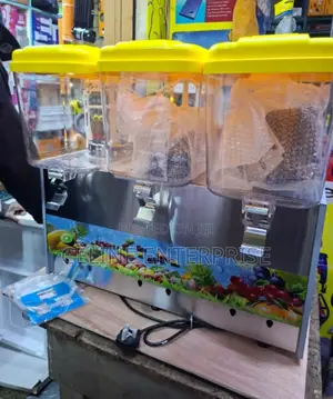 Commercial Juice Dispenser 3 Tanks × 18 Litres Capacity