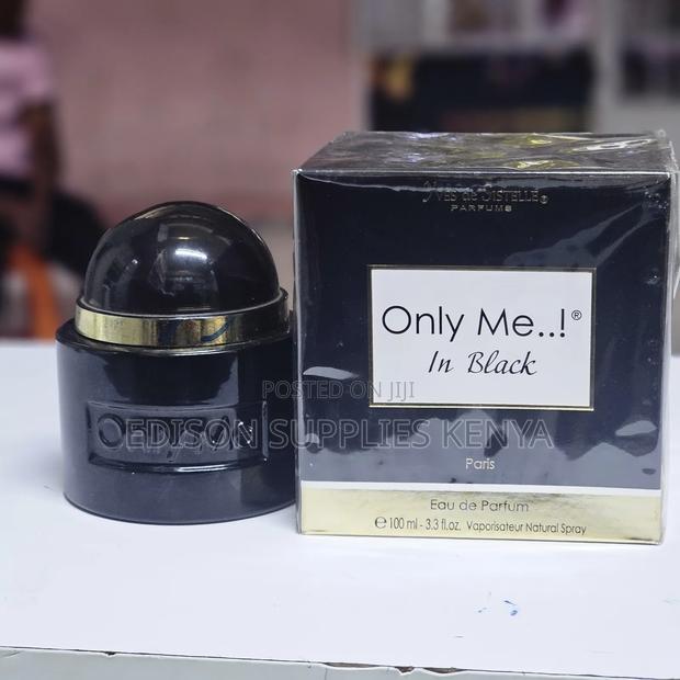 Designer Perfume Only Me in Black - Black Opium Scent