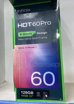 New Infinix Hot 60 Pro 128 GB Black