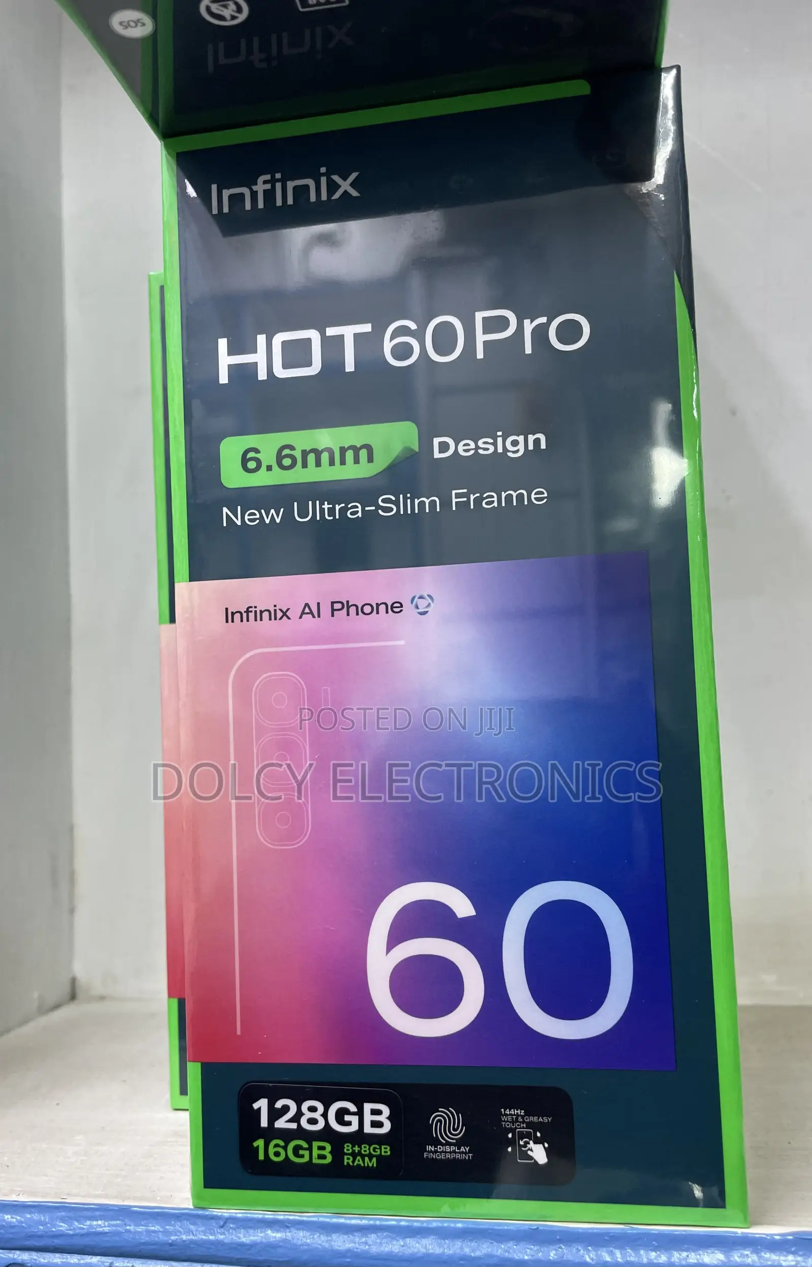 New Infinix Hot 60 Pro 128 GB Black