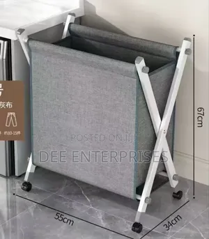 Laundry Basket With Stand Wheels
