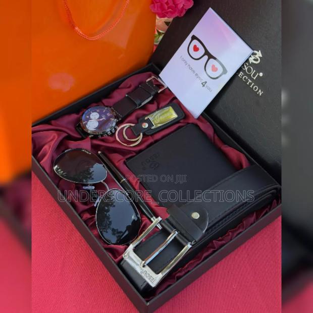 Belt/Watch Mens Gift Box