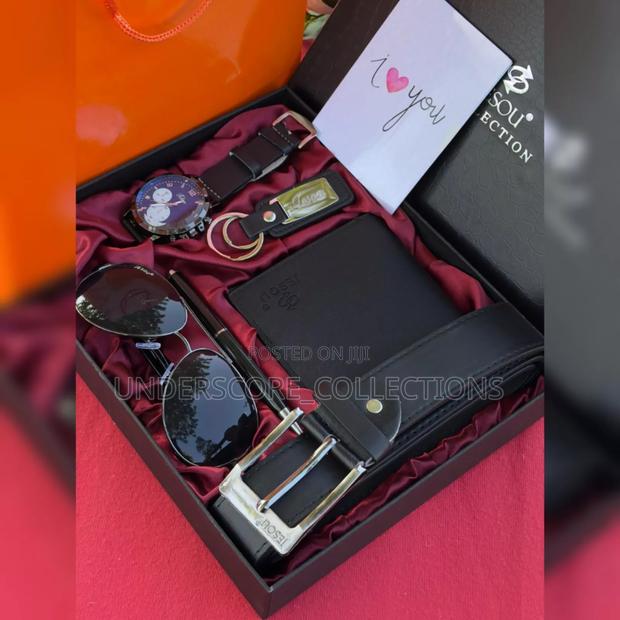 Belt/Watch Mens Gift Box - thumbnail 4