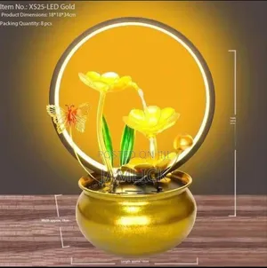 Elegant Led Electric Mini Water Fountain - Pm