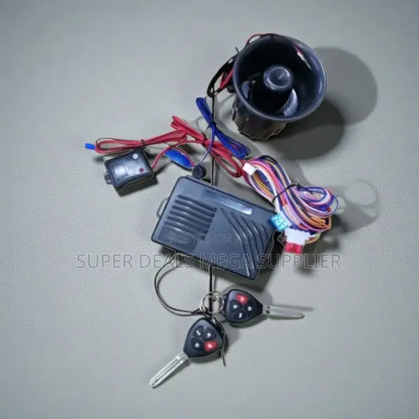 Dual Remote Controls Burglar Car Alarm Security System Kit
