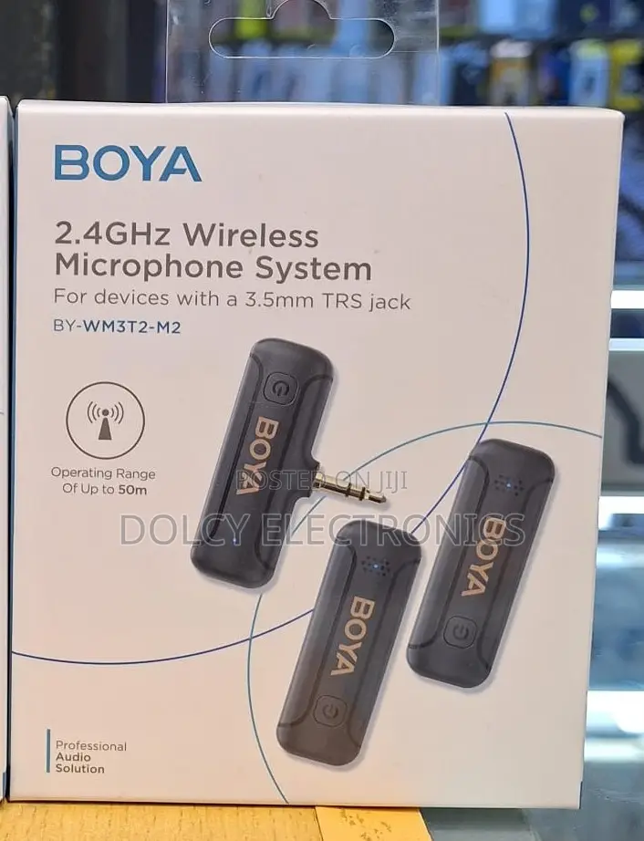 Boya Ww3t2 2.4ghz Wireless Microphone