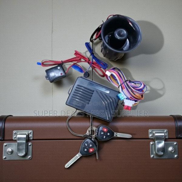 Central Door Locking Burglar Car Alarm Security System Kit