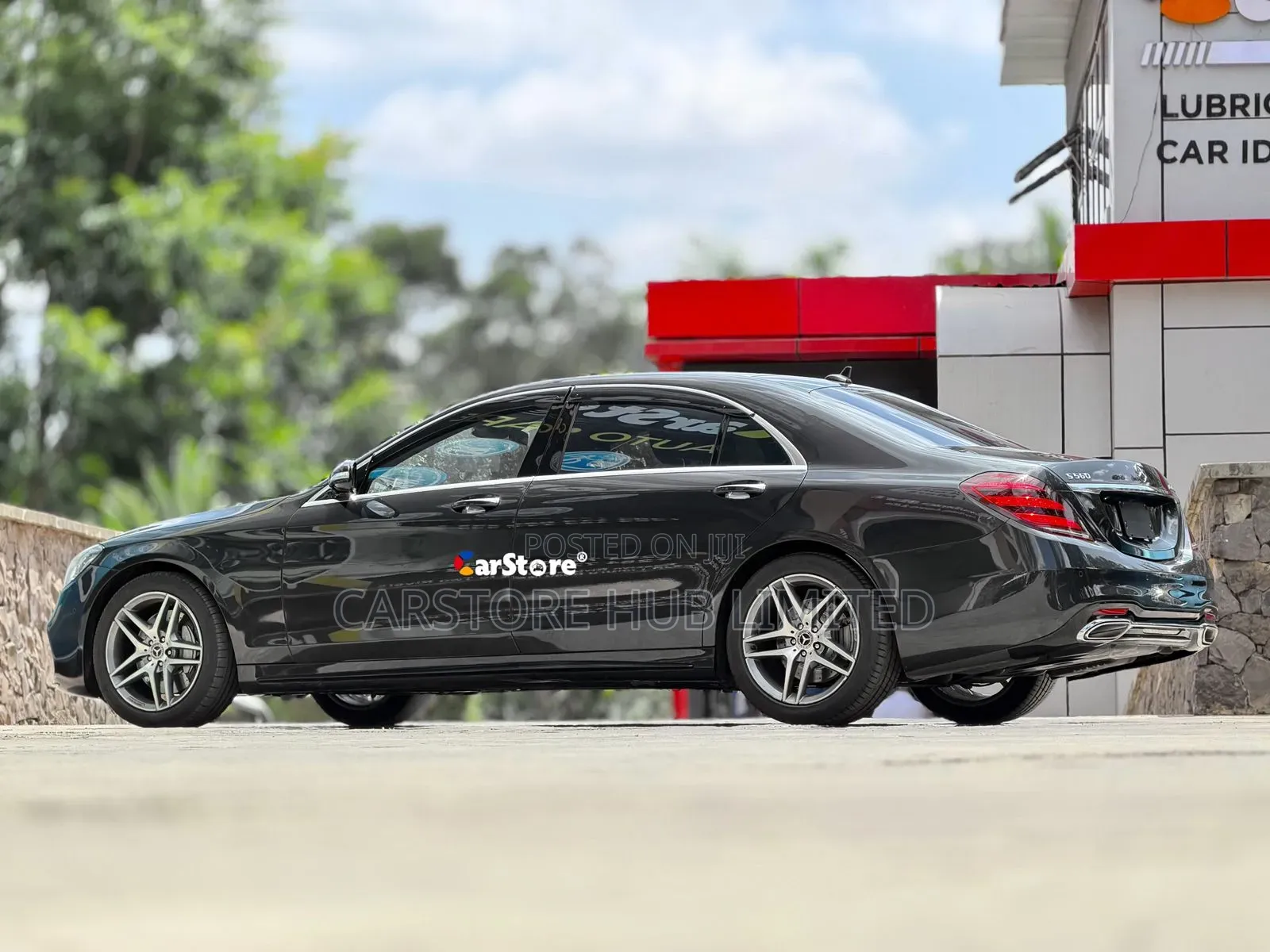 Mercedes-Benz S-Class S 560 4MATIC L (V222) 2018 Gray