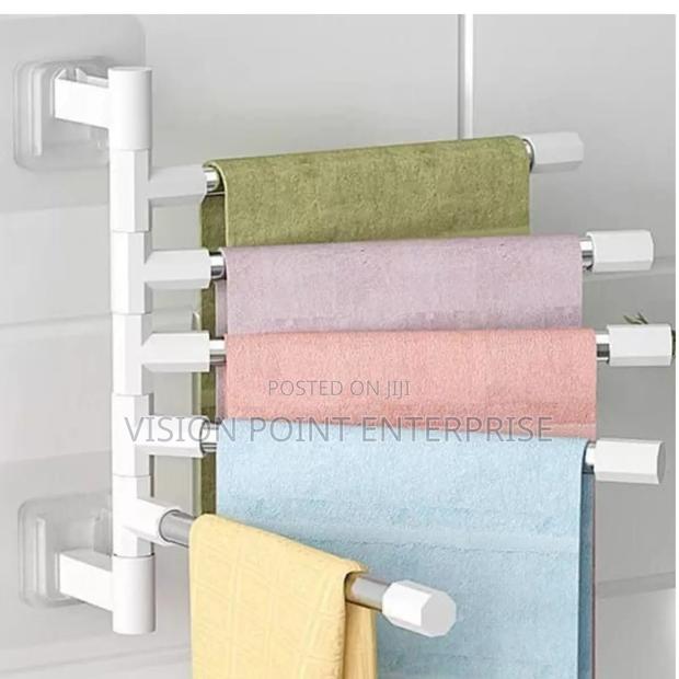 5 Bar Rotatable Cloth Hanger