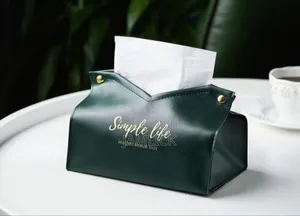 Simple Life Leather Serviette Holder - Pm